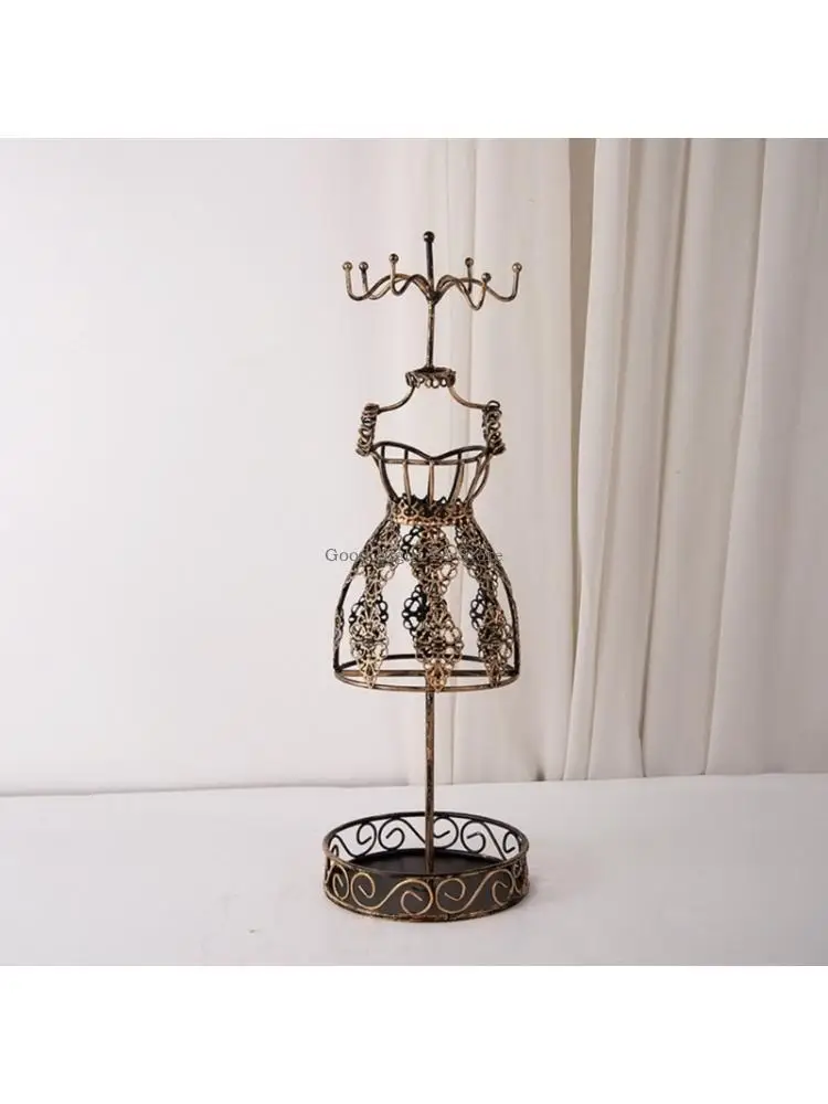 

Elegant Metal Jewelry Holder Organizers for Earrings Necklaces and Bracelets