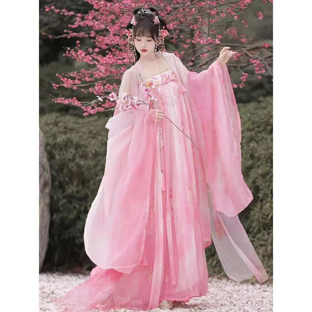 Chinese Style Hanfu Dress Traditional Women Princess Oriental Fairy Clothing Cosplay Costume