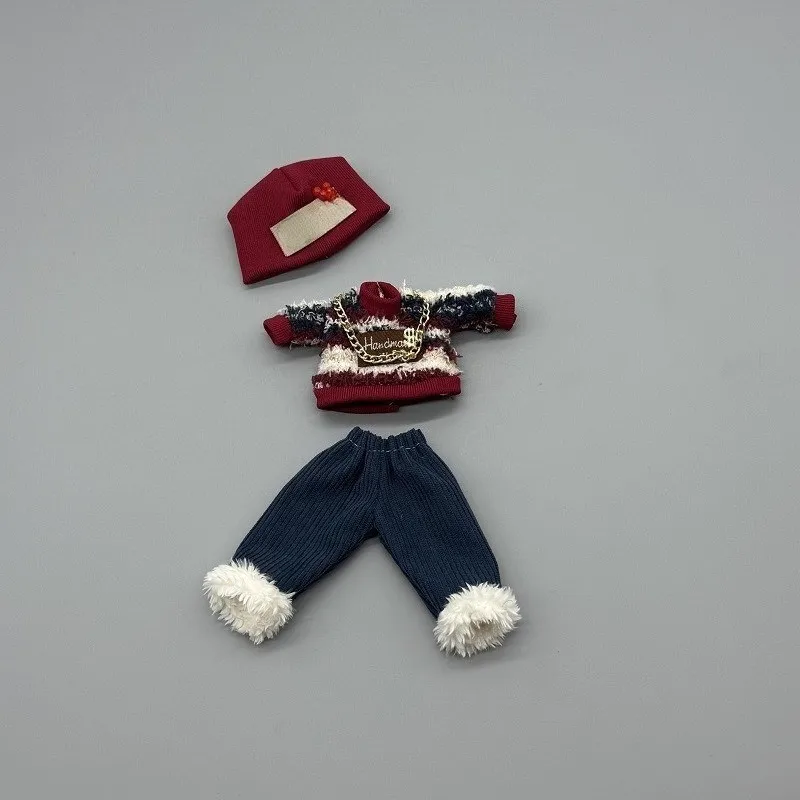 Doll's Clothes Suitable for 16cm BJD 1/8, 1/12 14cm Mini Potato Doll DIY Dress-up Toy Accessories