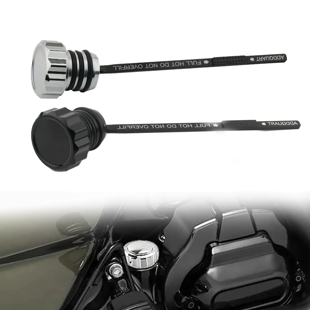 

Oil Dipstick Motorcycle Oil Tank Dipstick For Harley-Davidson Road King Classic EFI FLHRC / Road Glide EFI FLTR
