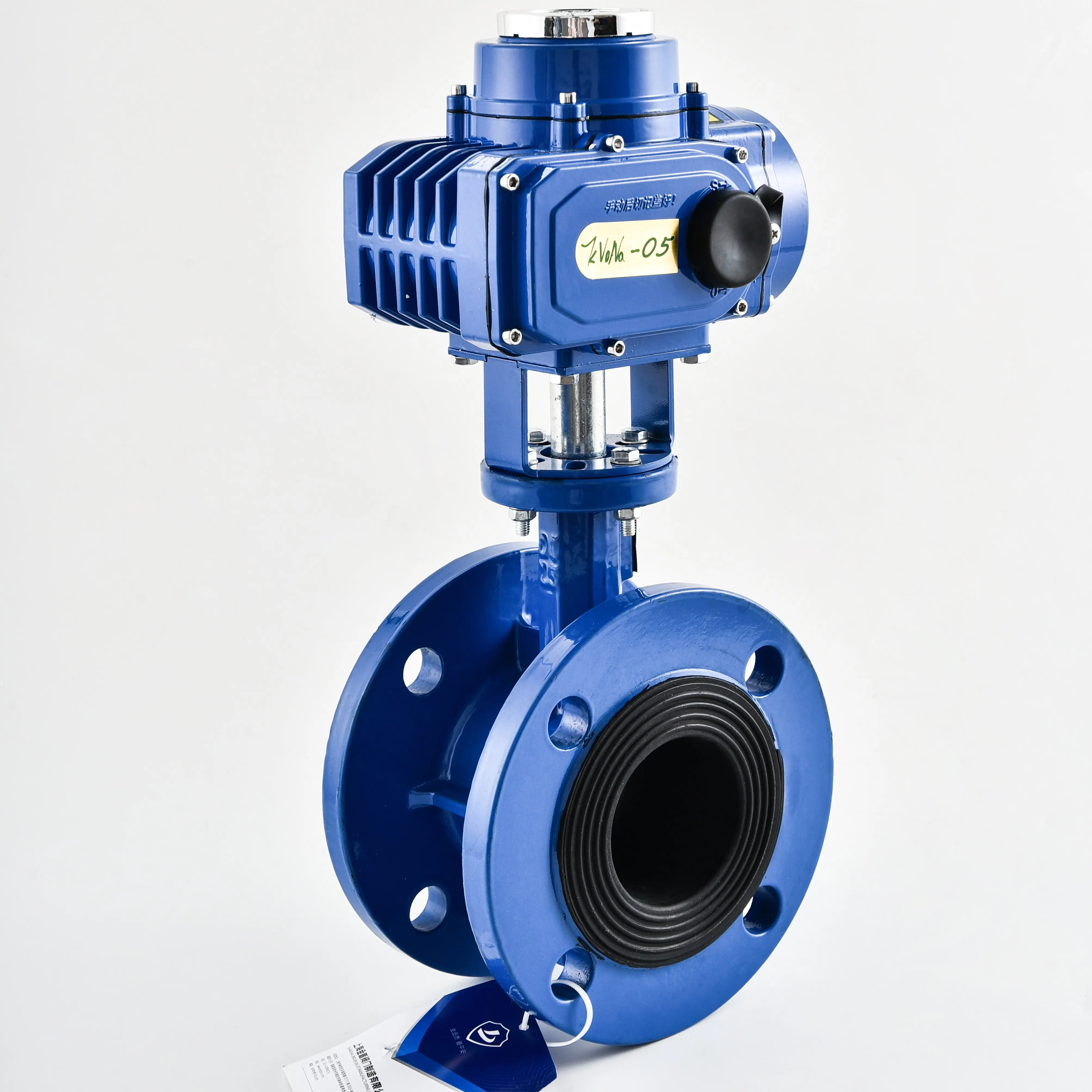 

High Quality PN16/PN25 Electric & Manual Butterfly Valve for Waterworks High Temperature Resistance