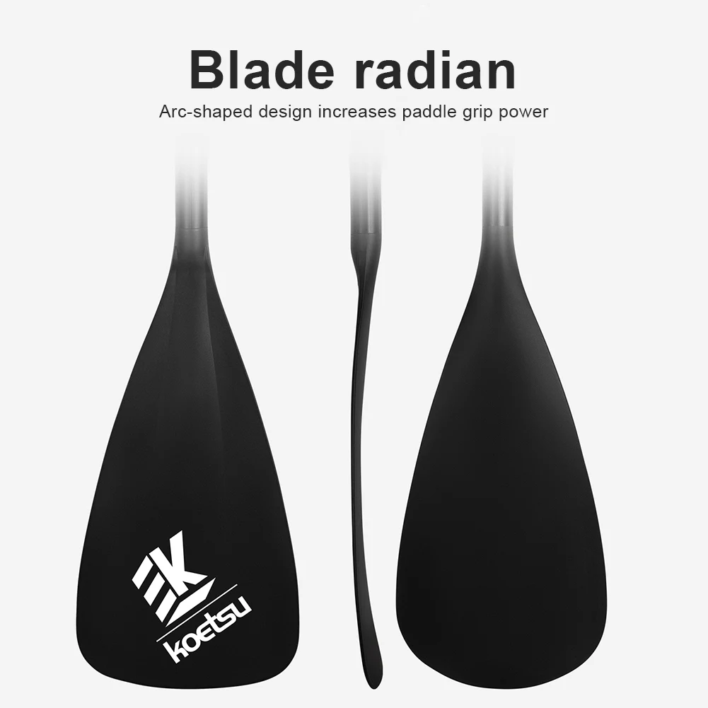 3-Piece Kayak Boat Paddle Adjustable Length Stand Up Paddleboard Paddles Aluminum Alloy SUP Surfpaddle for Canoe Kayaking