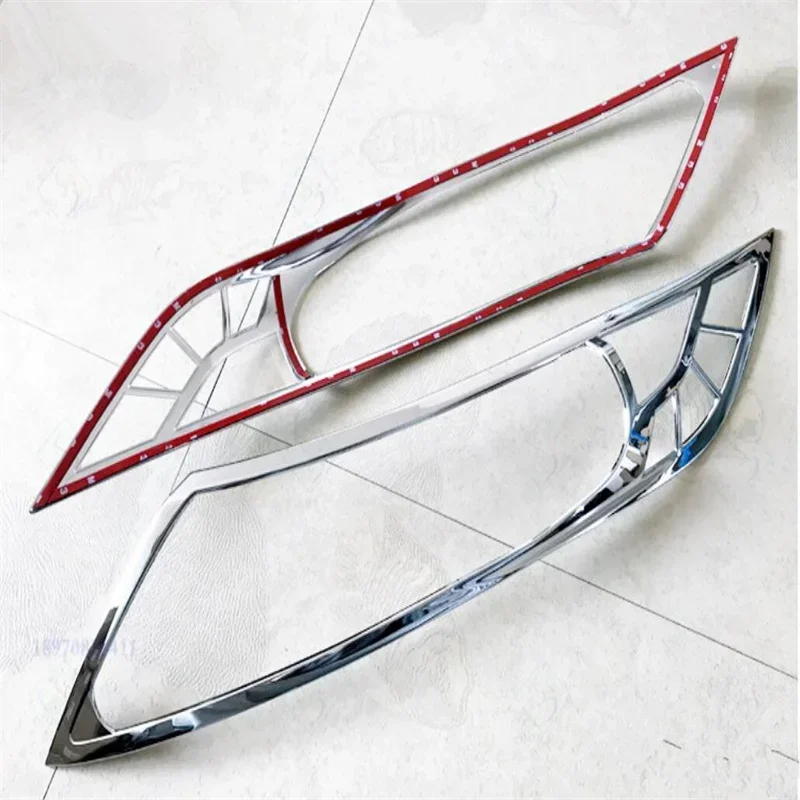 

For Kia K5 2011-2013 ABS Chrome before Headlight Decorative frame Rear tail light Decorative frame protection car accessories