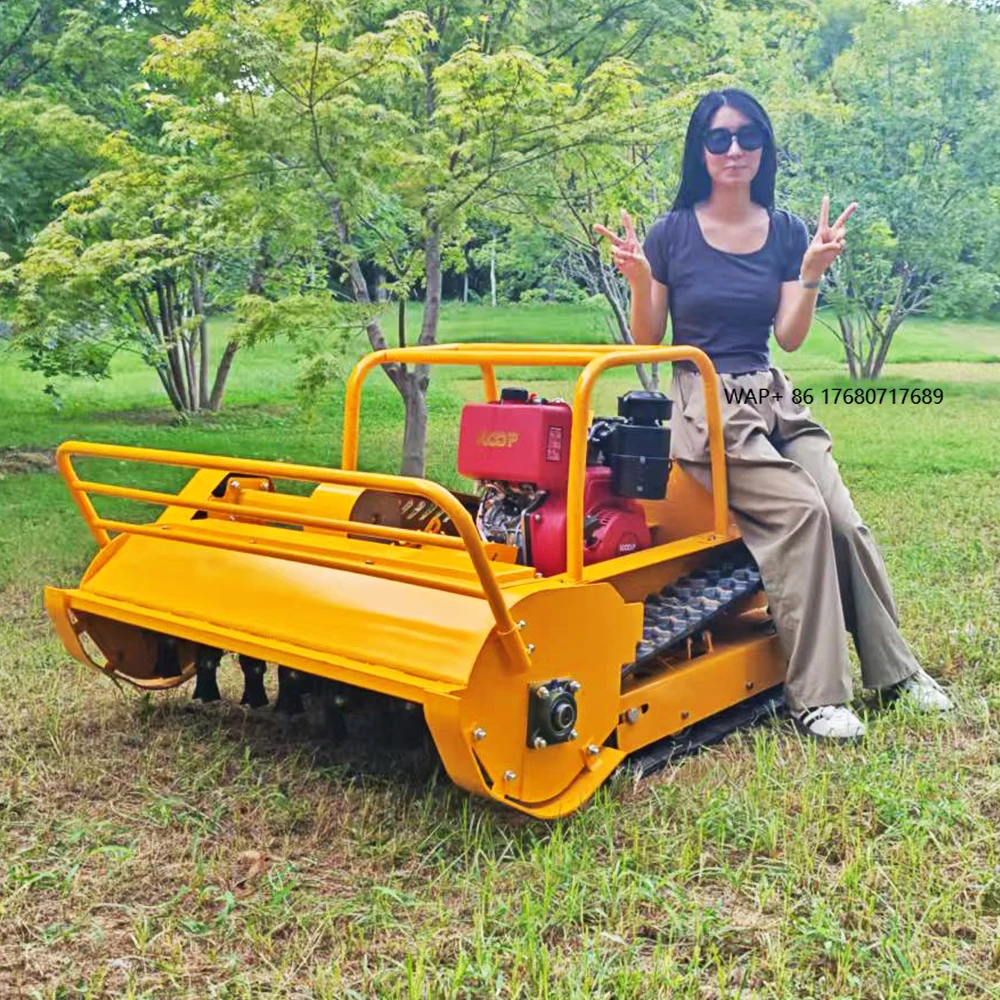 

Промышленный робот-газонокосилка на гусеничном ходу с дистанционным управлением, ширина кошения 800 мм, 1000 мм, 1200 мм