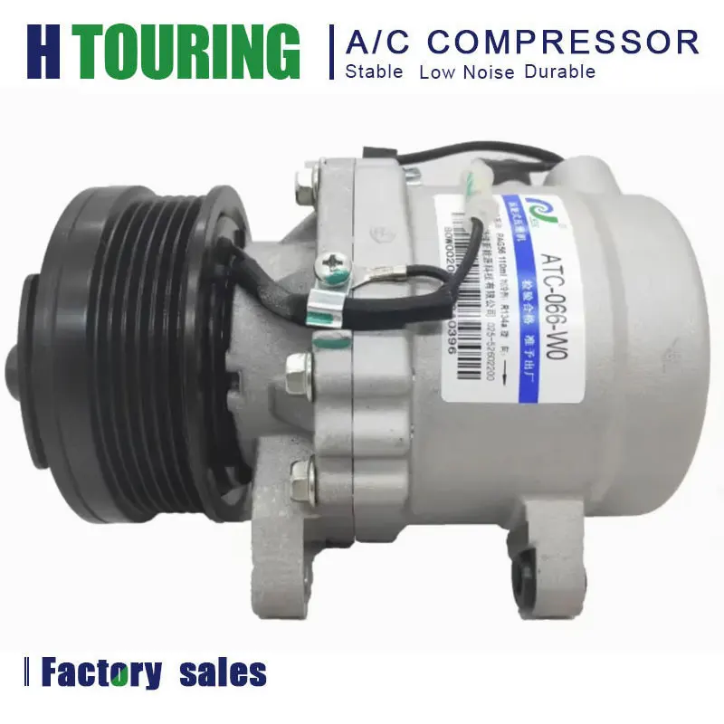 

AC compressor for Chery QQ OEM WXH-066-W0 s18-8104010bb