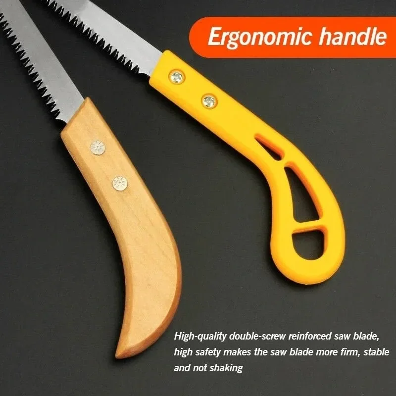 SK5 Steel Handsaw Garden Saw Tools Handsaw Garden Saw Tools Fast Cutting Portable DIY Sharp Wood Cutting Tools 340mm Handsaw