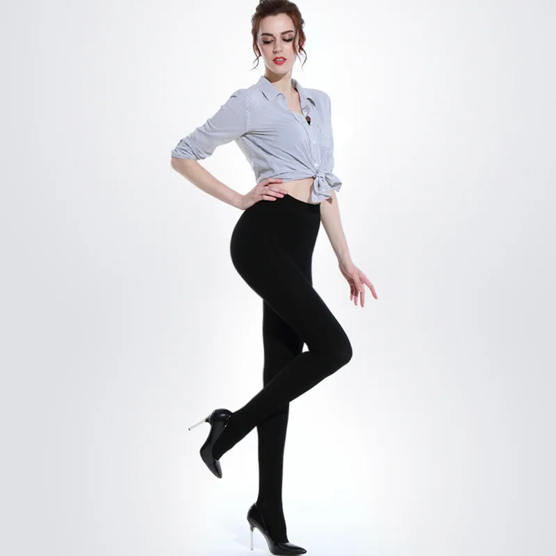 섹시한 여성용 팬티스타킹 타이트 스타킹 여성용 양말, 가을 겨울 80D 안티 후크 실크 레깅스, 마이크로 미트 벨벳 팬티 PR115