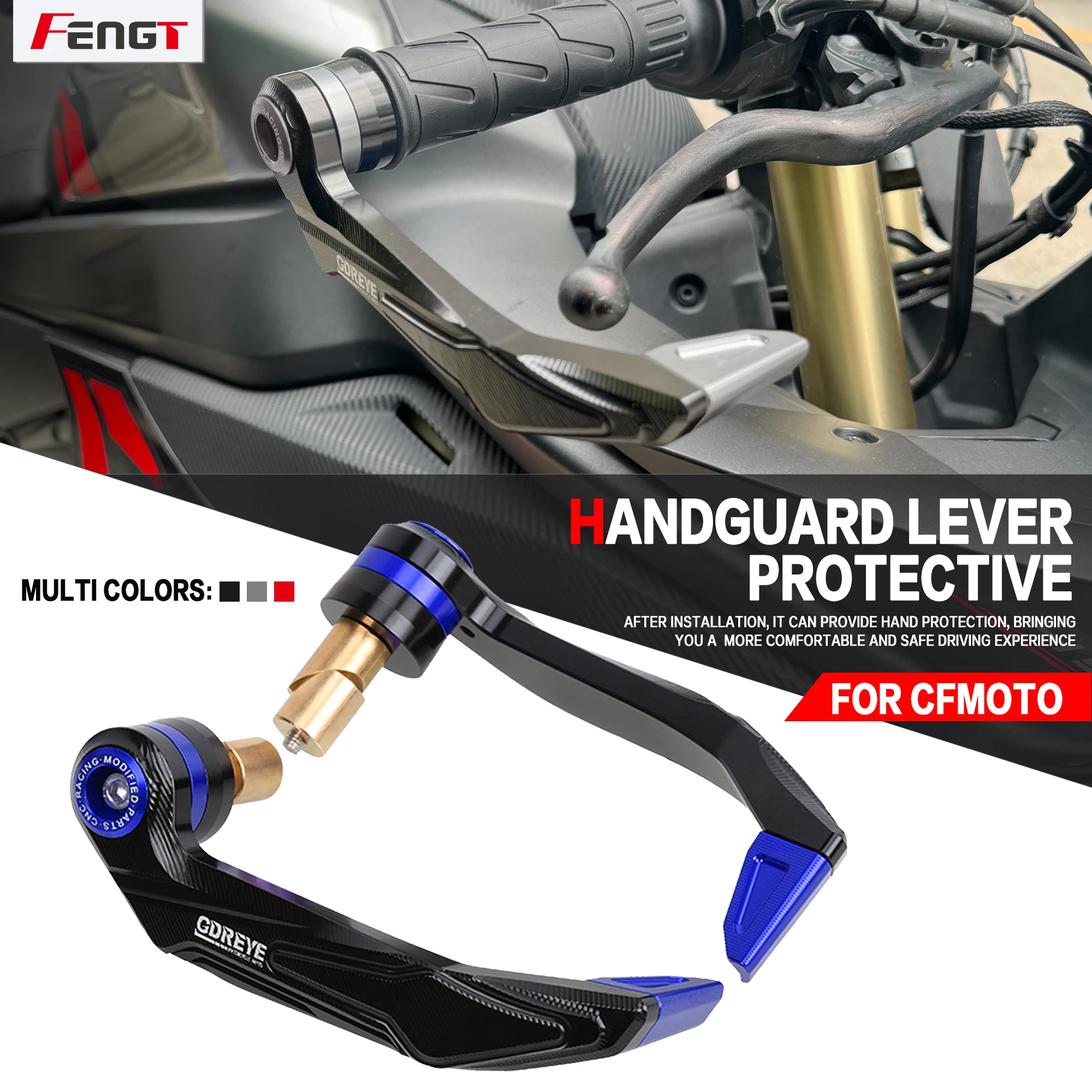 For CFMOTO 675NK 800NK 450NK 250NK 675 450 800 NK Motorcycle Handlebar Handle grips Bar Ends Brake Clutch Lever Guard Protector