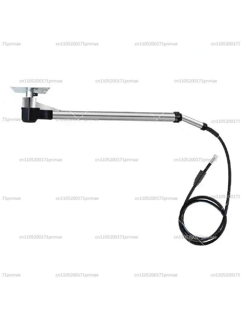 360° Rotating Car Wash Swing Arm Stainless Steel 5m Long High Pressure Water Gun for Auto Cleaning Garage