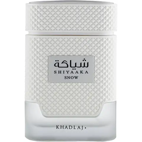 Khadlaj Shiyaaka Snow Citrusy, Woody, Spicy, Aromatic Eau De Parfum Spray-Long-Lasting Fragrance for Men, 3.4 Ounce / 100 ml