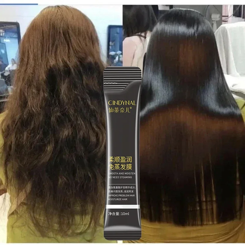 Magical Keratin Hair Mask For Maltreated Hair 5Seconds Repairing Damaged Frizzy Hairs Smoothing Nourish Straightening Hair Care