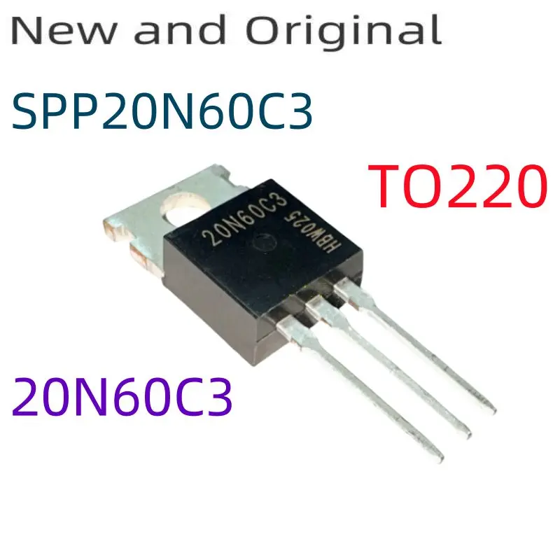 

SPP20N60C3 20N60C3 TO220 650V 20.7A N-Channel MOSFET Transistor