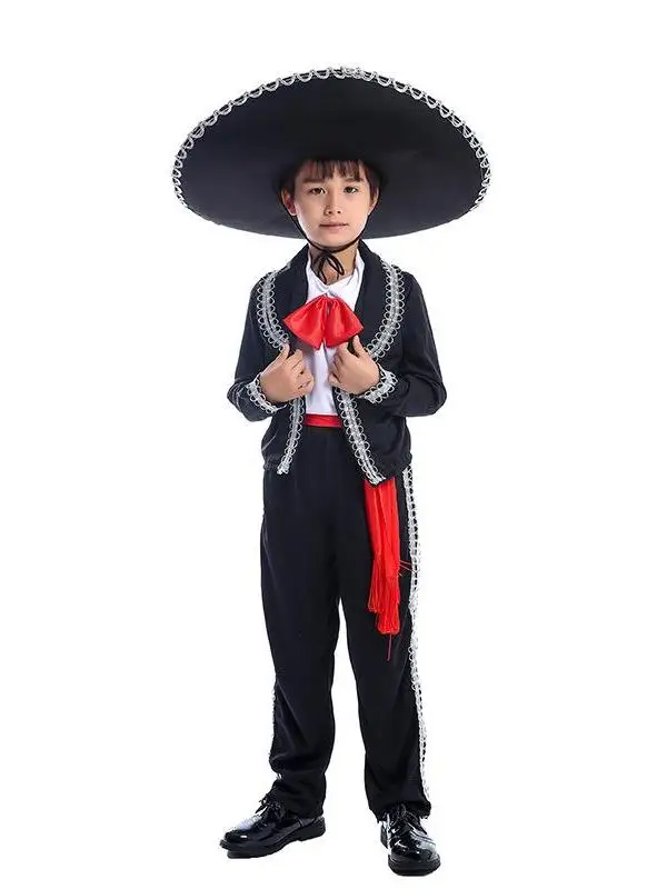 

Костюм для выступления на сцене на Хэллоуин для детских праздников, традиционное китайское этническое сценическое платье, женская модная одежда