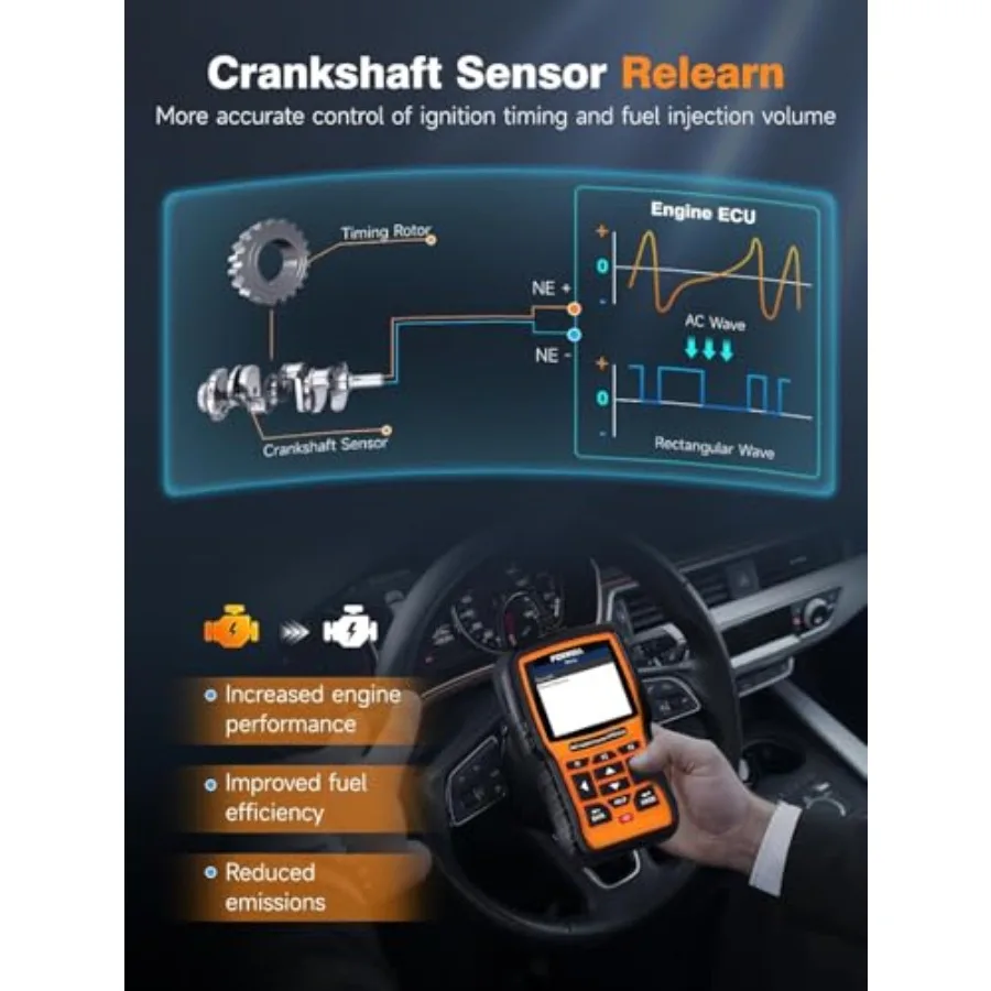 NT510 Elite Bi-Directional OBD2 Diagnostic Scan Tool for GM Vehicles with Comprehensive Engine ABS SRS System Diagnosti