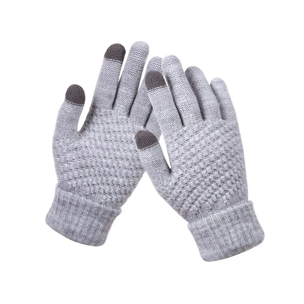 قفازات التزلج في الهواء الطلق الجديدة مع الهاتف المحمول شاشة تعمل باللمس تشغيل الرجال والنساء سميكة الدافئة الرياضة قفاز لركوب الدراجات