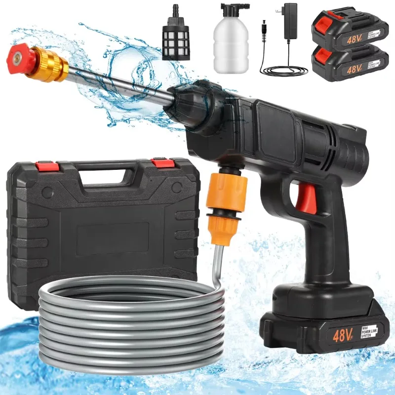 High Pressure Multi-Functional Water Gun For Car Wash Convenient And Versatile Car Washer