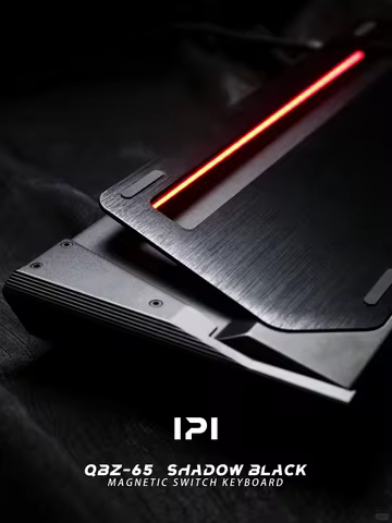 IPI QBZ 65 Gamng Keyboard Magnetic Switch Custom CNC Gaming 65-Key Wired Esports Mechanical Keyboard 0.01mm 8000HZ 0.125Ms RGB