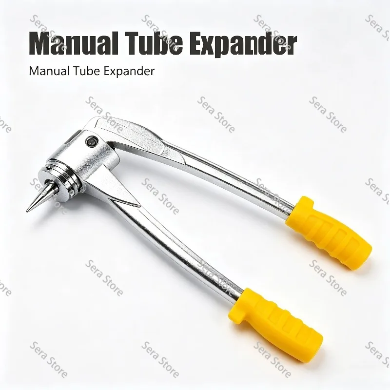 Lever Type Refrigeration Copper Tube Expander CT-100, Manual Air Conditioner Pipe Expanding Tool for 10mm-42mm Copper Tubing