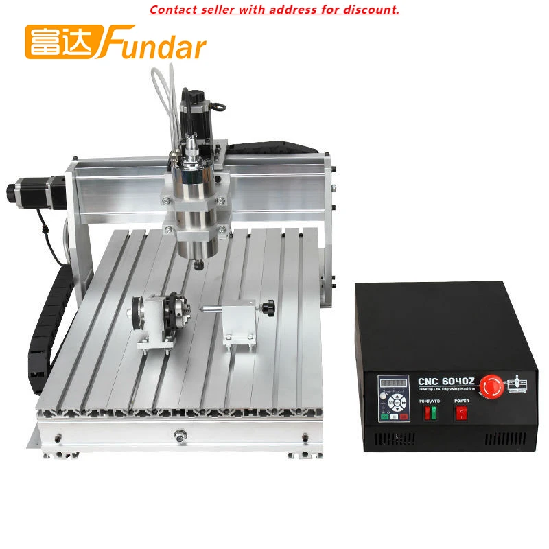 

China Factory Supply Cnc Mini Milling Machine 4 Axis 6040