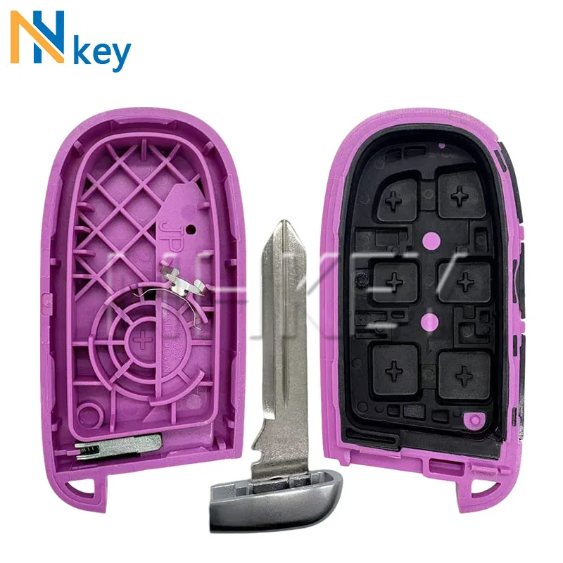 Car Remote Key Replacement Shell 5 Buttons For Do/dge SRT Hellcat SRT Dart Challenger Charger For Chry/sler 300