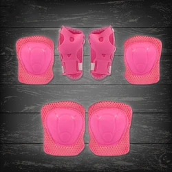 6Pcs/set Kids Children Knee Pads Bike Skateboard Skating Cycling Protection Elbow Guard Scooter Children Protector