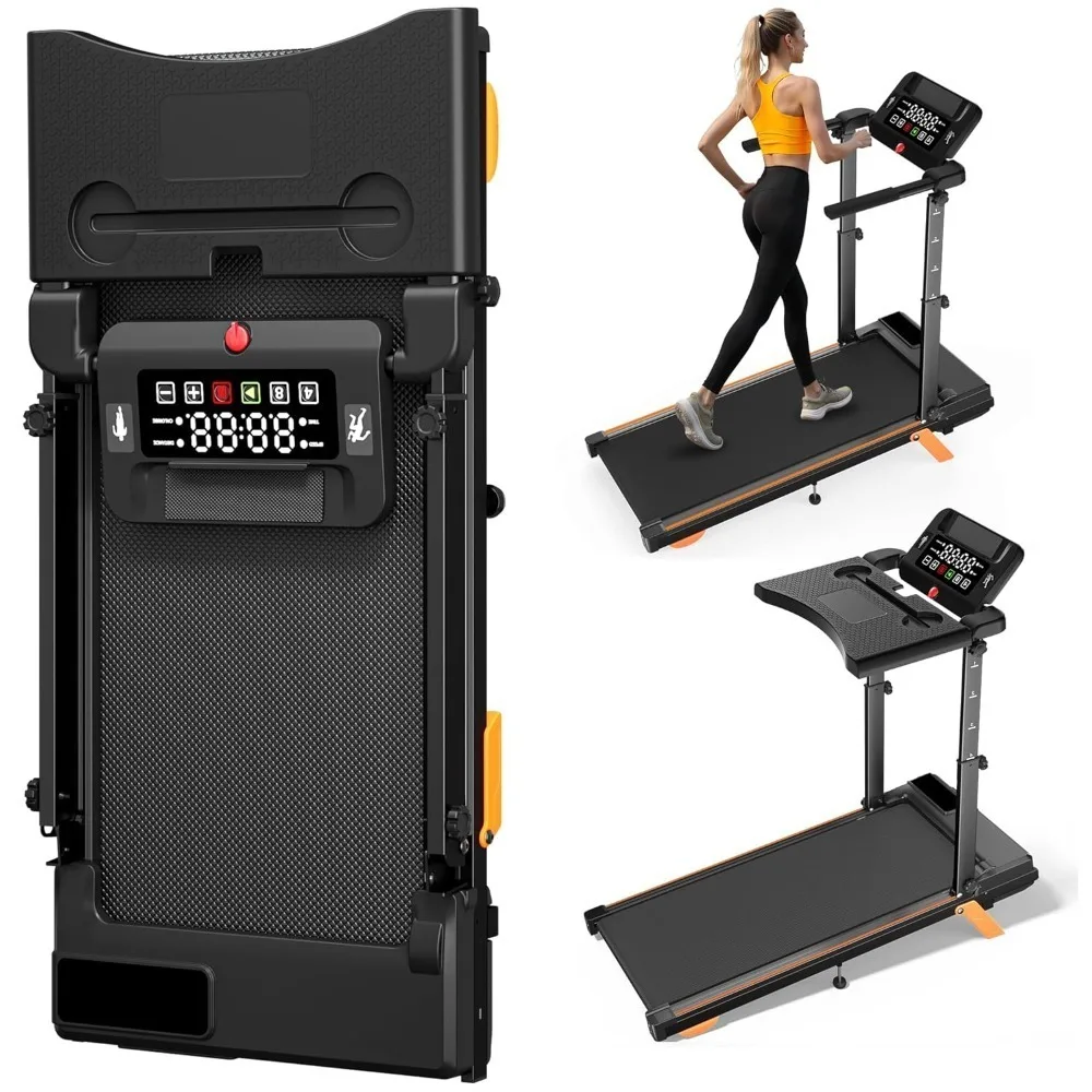 Incline Multifunctional Walking Pad with Adjustable Desk