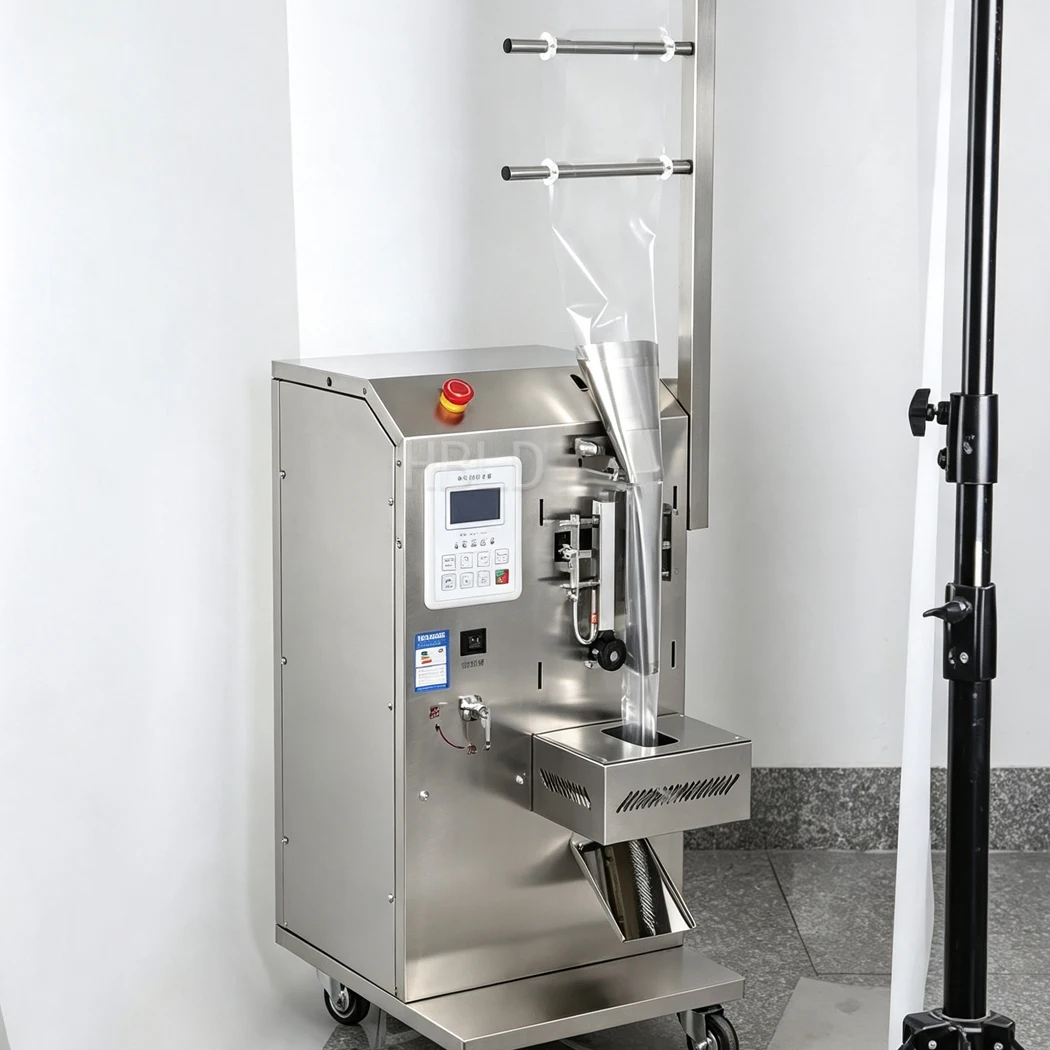Automatic Liquid Packaging Machine 1-10cm Bag Width Beverage Sauce Liquid Bag Making Packing Equipment