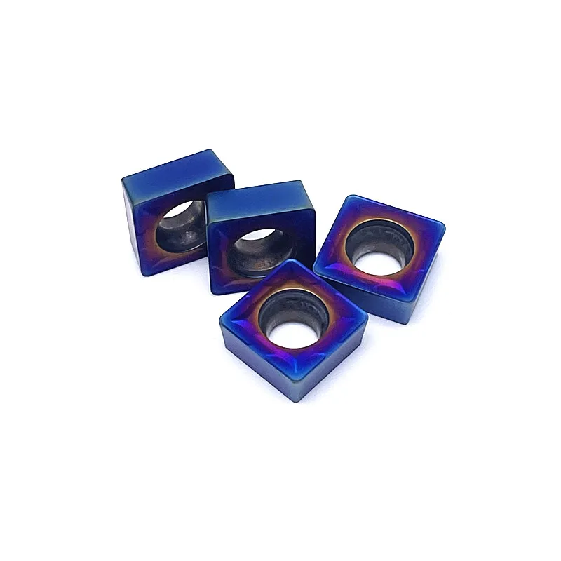 Imagem -05 - Ferramenta de Torneamento Interno Cnc Ferramenta de Fresagem de Torno de Carboneto Alta Qualidade Nano Azul Scmt09t304 Scmt09t308 Scmt09t304 Scmt09t308