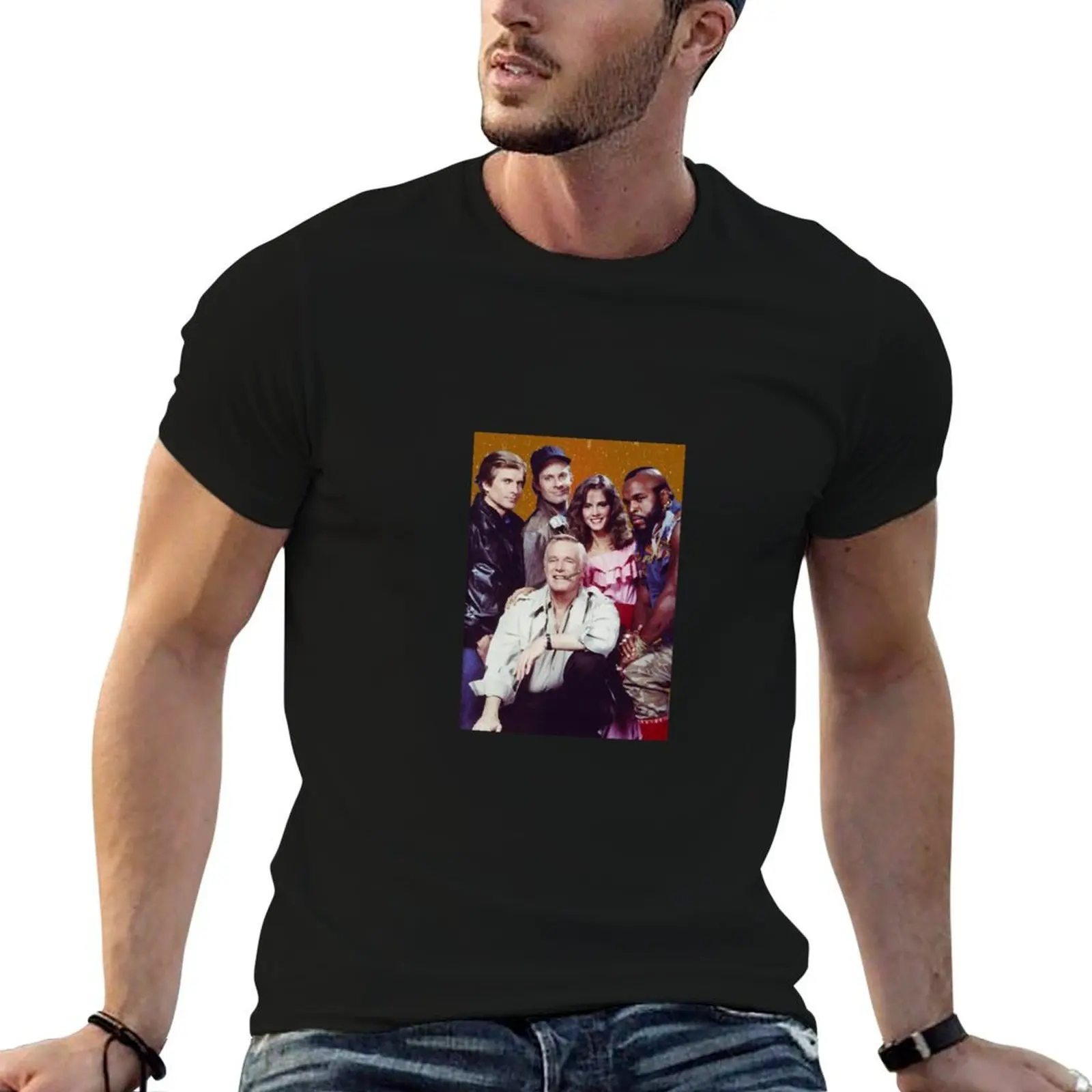 

The all-risk agency T-Shirt man t shirt graphic anime tshirt t shirt man casual T-shirt