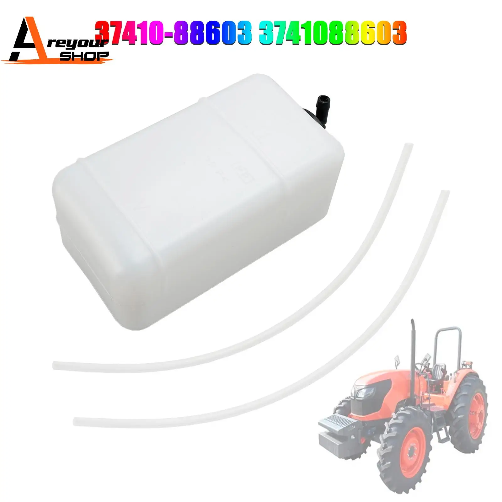 37410-88603 Reservoir Overflow Tank Bottle Radiator for Kubota L3408 L4508