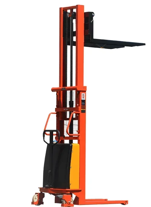

A For Everlift Semi Electric Pallet Stacker 1000kg 1500kg 2000kg Semi Electric Stacker