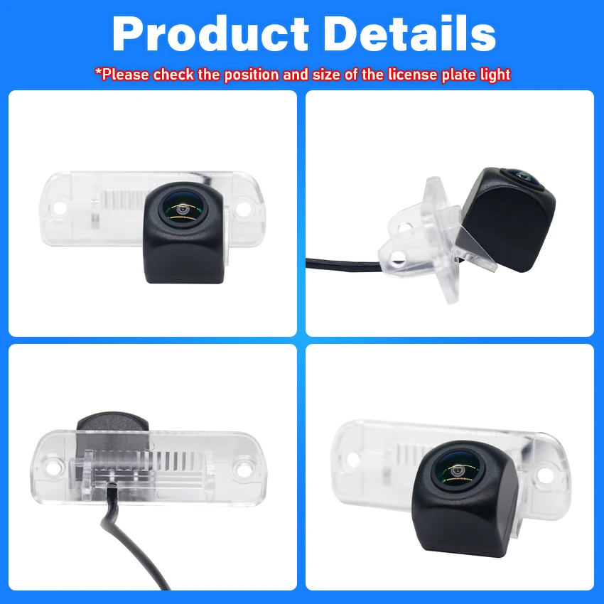 HD CCD Fisheye Rear View Waterproof Camera For Mercedes Benz GLK200 GLK220 GLK250 GLK320 GLK350 Car Reverse Parking Monitor