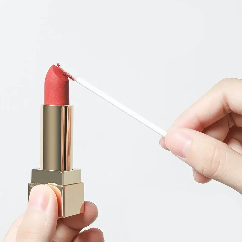 50 個使い捨てリップブラシ女性アクセサリー卸売口紅グロスワンドアプリケーター完璧な最高のメイクアップツール
