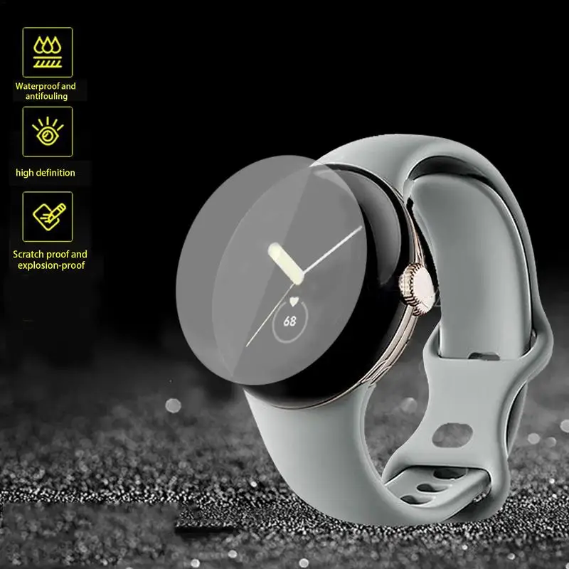 Capa Protetora TPU para Google, Protetor de Tela Cheia, Soft Clear Shell