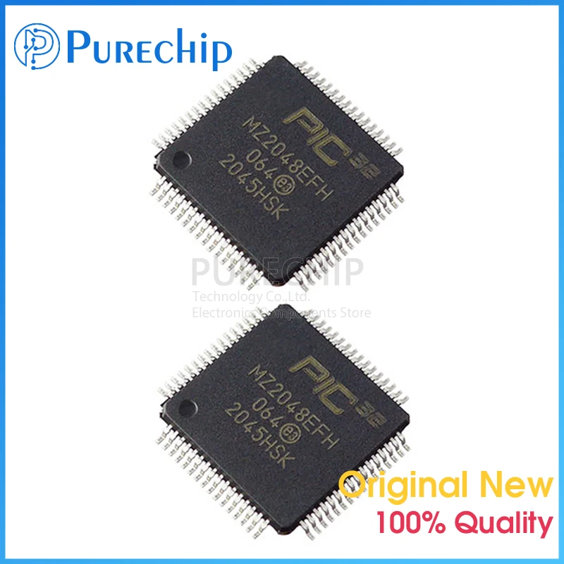 PIC32MZ2048EFH064-I/PT TQFP-64 PIC32MZ2048EFH064-I PIC32MZ2048EFH064 PIC32MZ TQFP64 32-bit MCUs with FPU