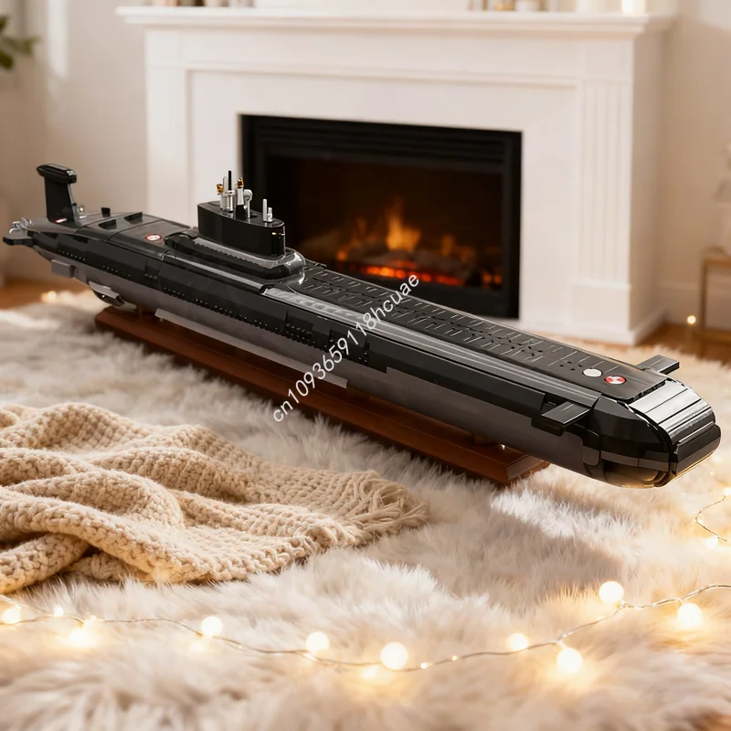 4247 個 MOC レッドオクトーバー イコン化モデルビルディングブロック建築おもちゃ組み立てる DIY アイデアブリック子供クリスマスギフト誕生日