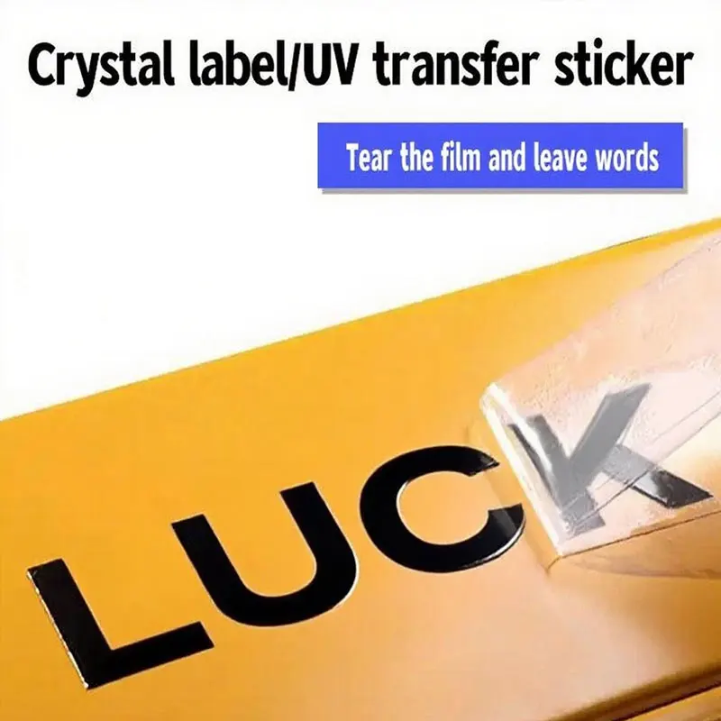 100 шт. пользовательские 3D кристально прозрачные наклейки-многоцветный логотип из фольги/имя для свадьбы, брендинг (золото/серебро/черный) водонепроницаемый