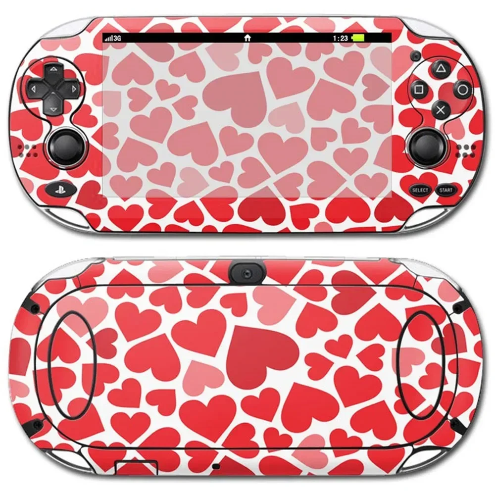 ملحقات ألعاب التصميم ملصق فينيل رخيص الثمن لملصق جلدي PS vita 1000