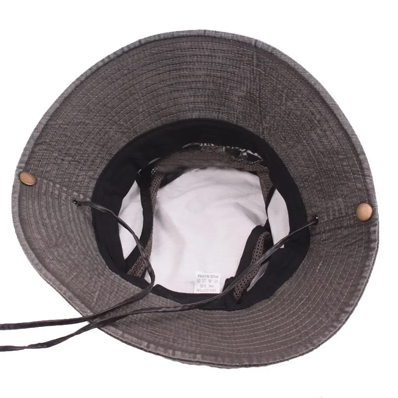 Gorra safari algodón transpirable – Verano pesca - imagen 4