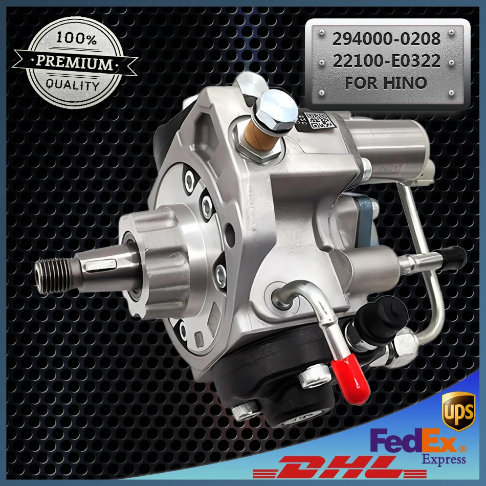 

Fuel Injection Pump 294000-0208 22100-E0322 Common Rail Pump 2940000208 22100E0322 for Hino Truck Engine H06C H07D