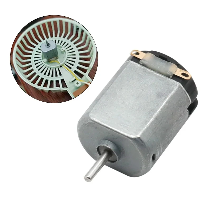 Micro Moteur Miniature à Quatre Roues de 3V CC 130, 5 Pièces, Petit pour Bricolage, Jouets Électriques, Expériences Scientifiques