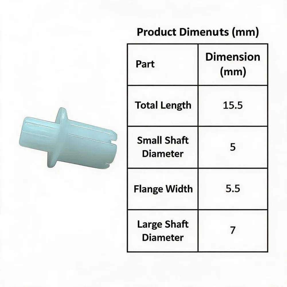 Replacement Wind Guide Bracket with Swivel Ball Mechanism for AC Air Deflector 1.55 x 0.55 x 0.7 cm Replacement