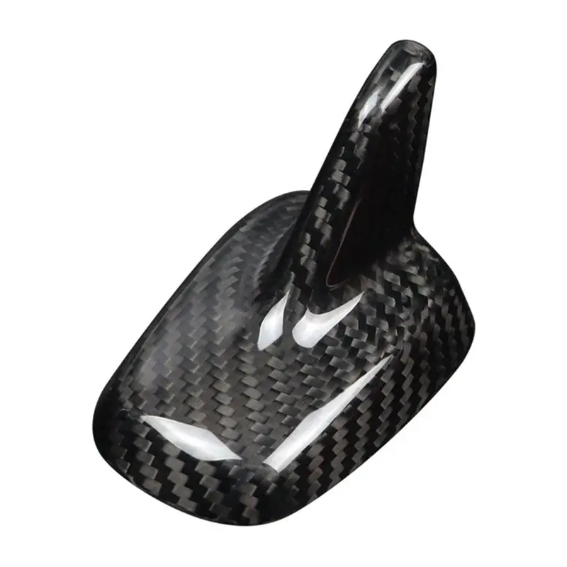 

Carbon Fiber Shark Fin Antenna Cover Real Hard For Golf 7 Passat Sagitar Touran Tiguan Lavida Car Accessories Black
