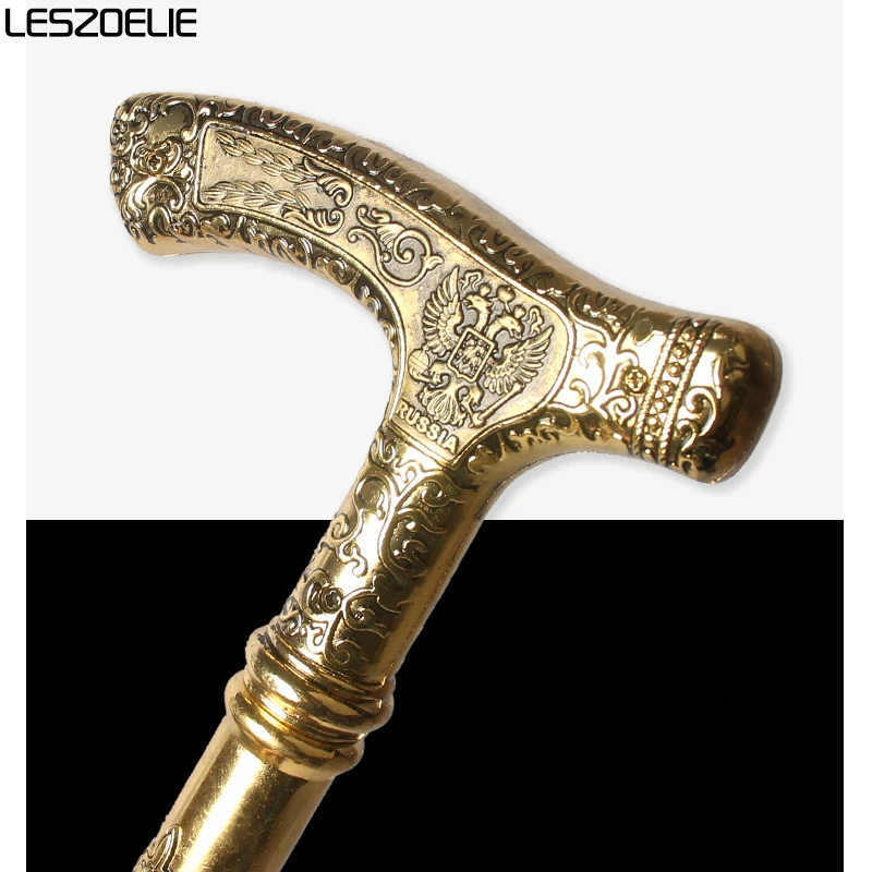 ไม้เท้าหรูหราลายอินทรีสองหัวสไตล์รัสเซีย 3 แบบ สำหรับผู้ชายและผู้หญิง  ไม้เท้าวินเทจสุดหรู  ไม้เท้าแฟชั่นตกแต่ง