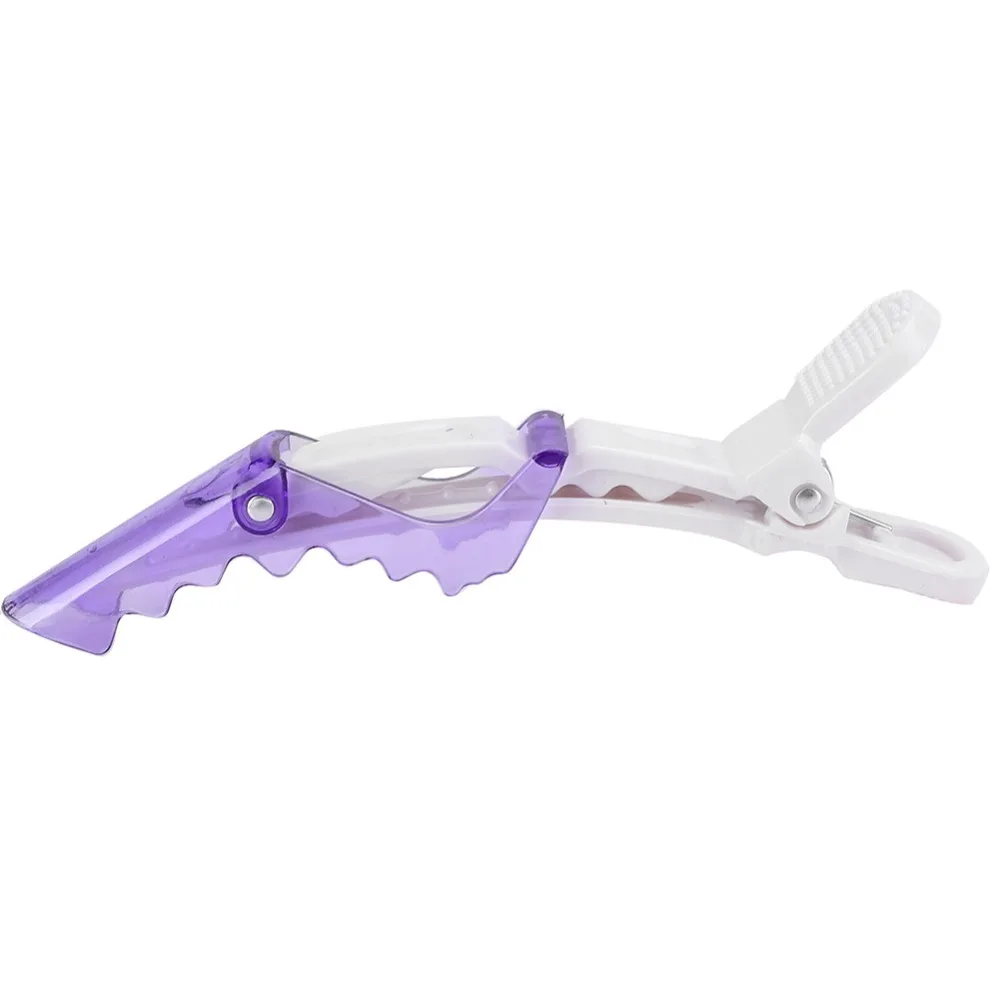 10pcs Strong Extension Duckbilled Clip Large Capacity Durable Hairdressing Clip ABS Professional Hair Styling Clips Hair Salon