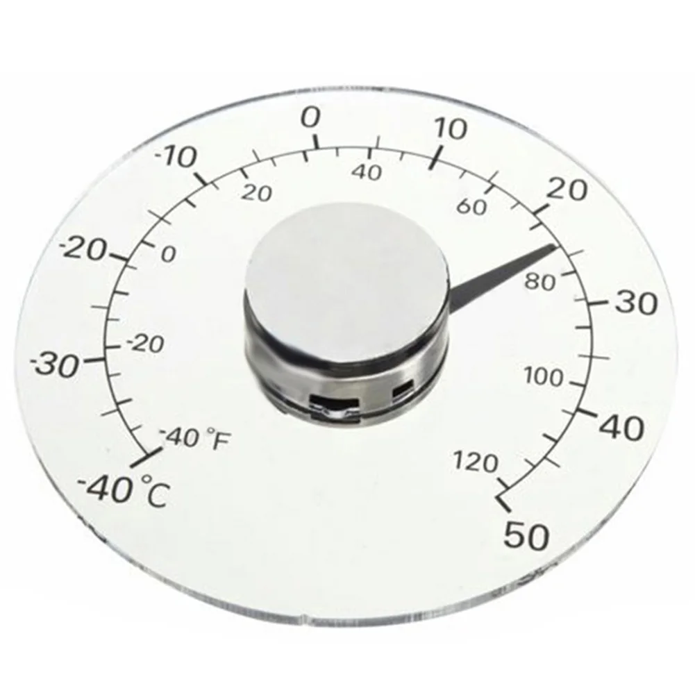 

Outdoor Thermometer Clear High Sensitivity Pointer Temperature Meter Quickly 1 Pc Circular Practical Brand New