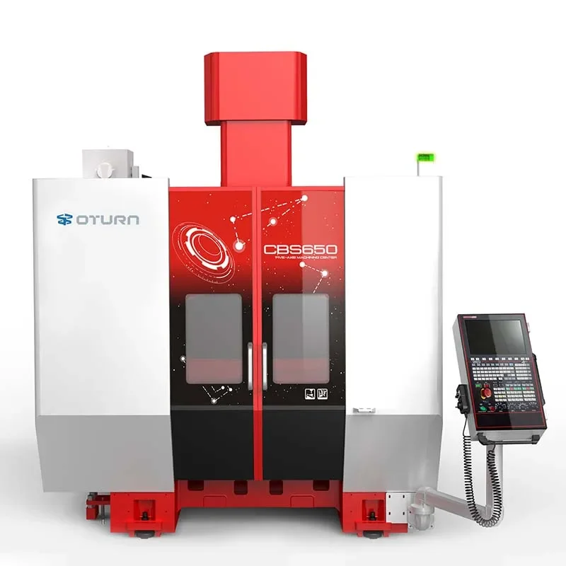 Fresadora CNC chinesa, centro de usinagem vertical de 5 eixos, CBS650