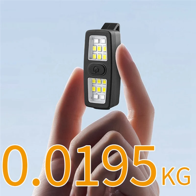 A92p clipe na bicicleta luz-pequena luz recarregável para corredores, ideal para caminhadas de cães à noite, acessórios de corrida perfeitos
