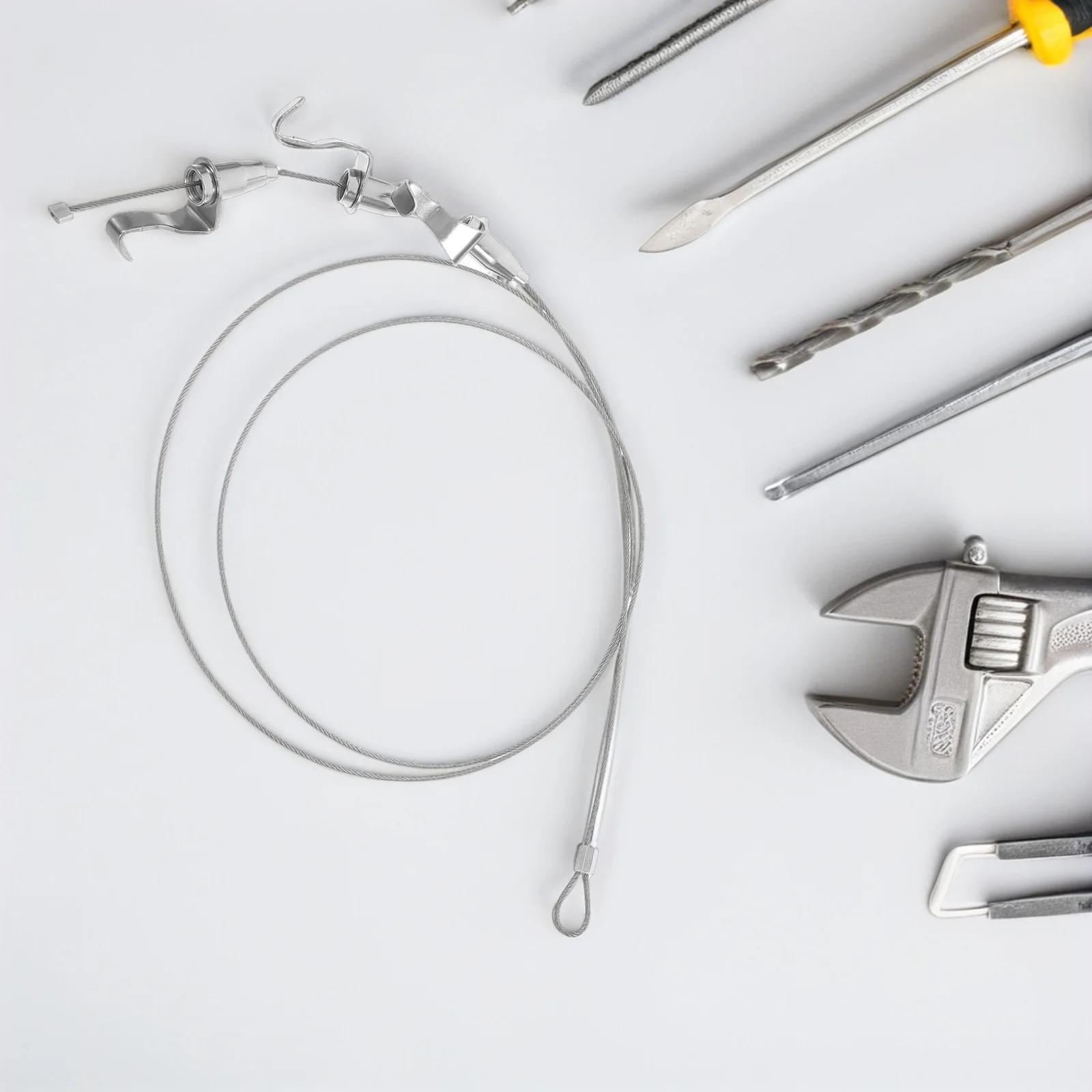 4Pcs Picture Hanging Hardware Reusable Hook Set Portable Lightweight System for Frame Mounting in Galleries Homes and Shows