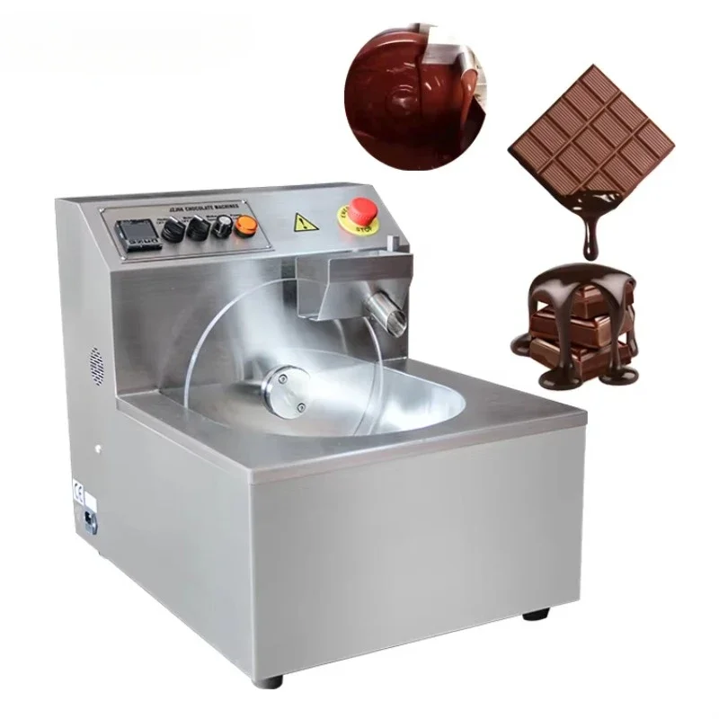 Mini Chocolate Conditioner Small Automatic 5kg Die Coating Molding Machinery Chocolate Maker